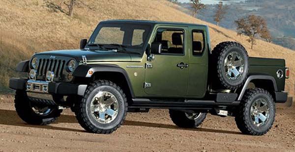 Jeep Wrangler Pickup Truck 2024